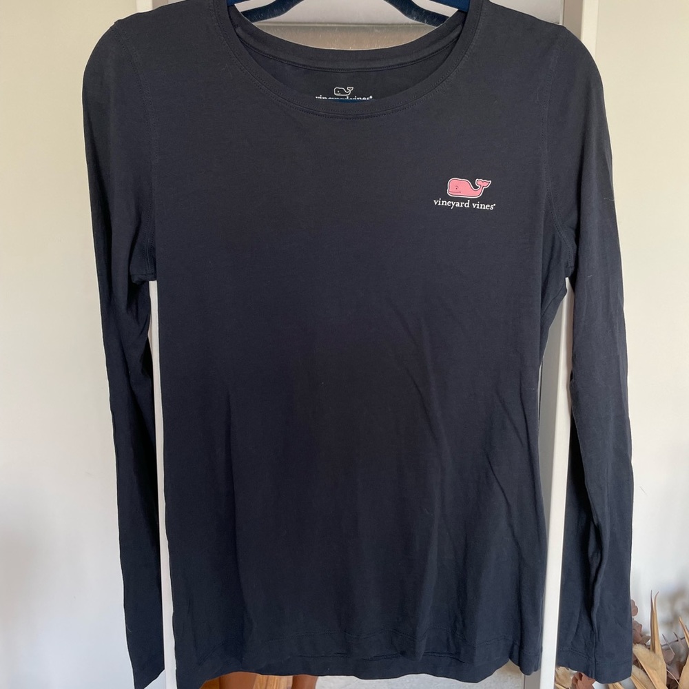 Vineyard Vines Classic Logo Long Sleeve Tee